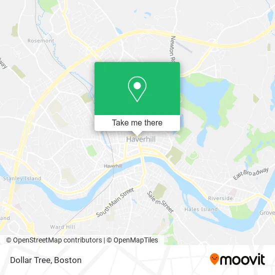Mapa de Dollar Tree