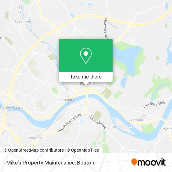 Mike's Property Maintenance map