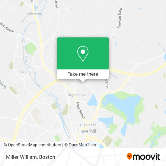 Miller William map