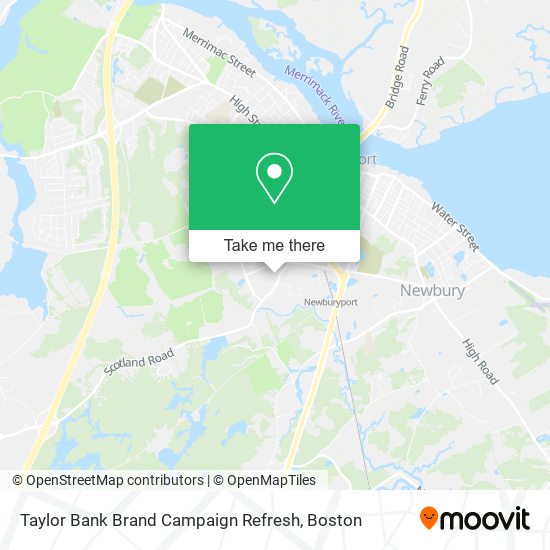 Mapa de Taylor Bank Brand Campaign Refresh