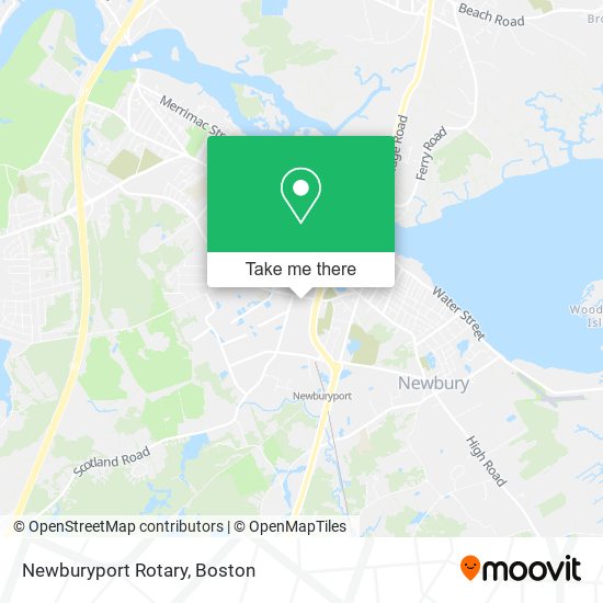 Mapa de Newburyport Rotary