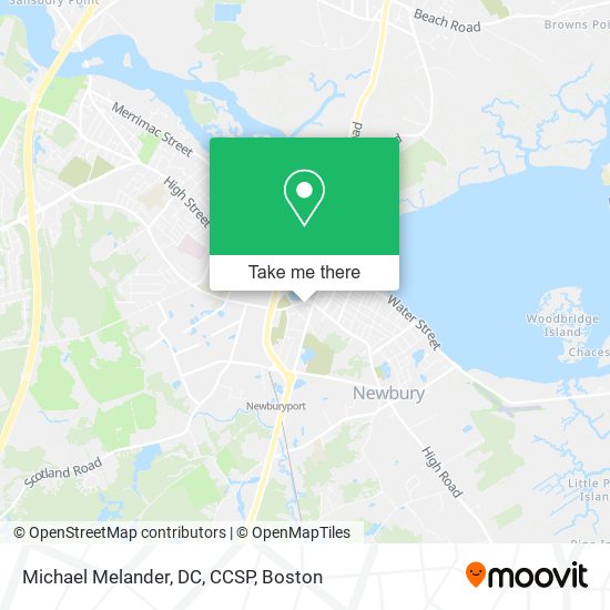 Mapa de Michael Melander, DC, CCSP