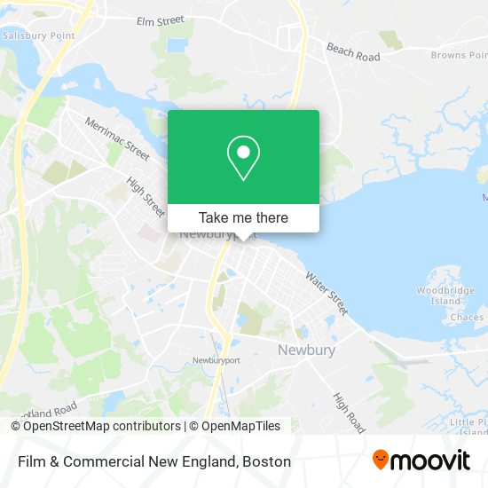 Film & Commercial New England map