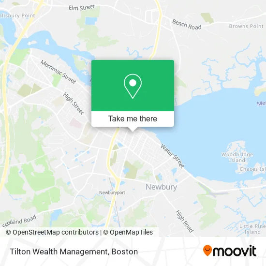 Tilton Wealth Management map