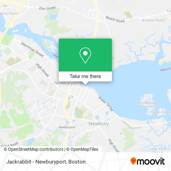 Mapa de Jackrabbit - Newburyport