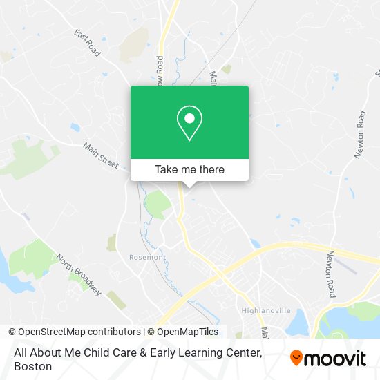 Mapa de All About Me Child Care & Early Learning Center
