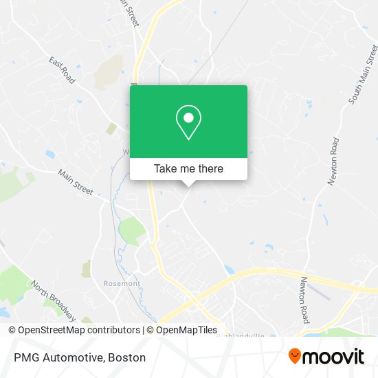 PMG Automotive map