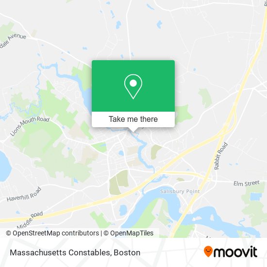Mapa de Massachusetts Constables