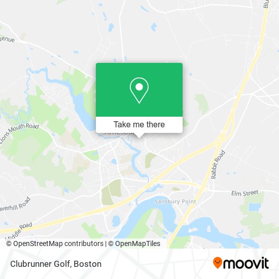 Clubrunner Golf map