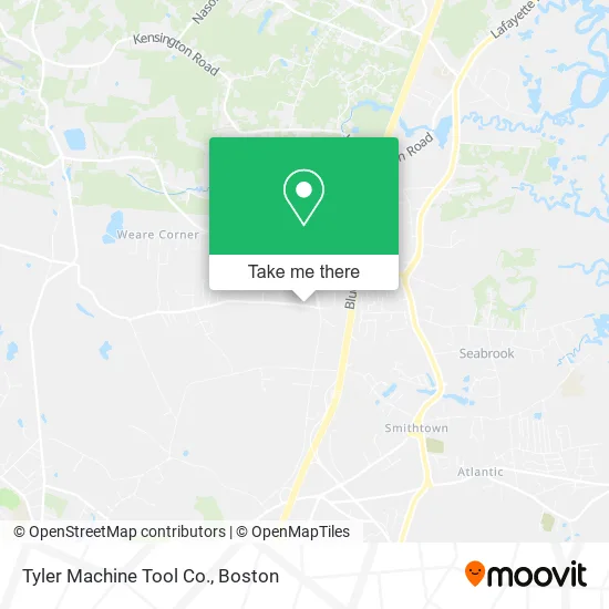Tyler Machine Tool Co. map