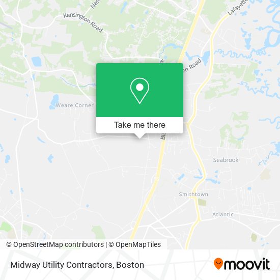Midway Utility Contractors map