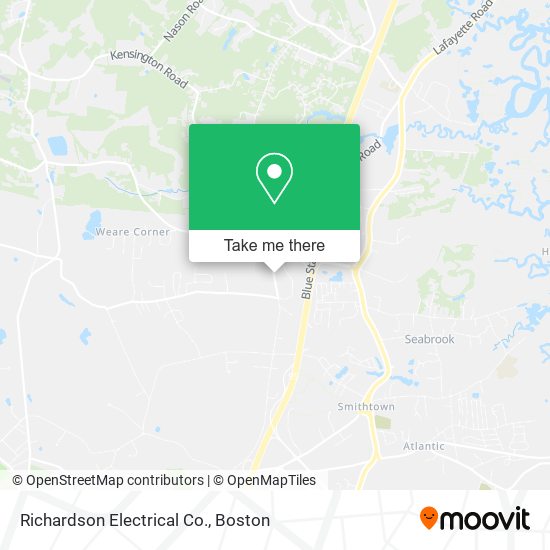 Richardson Electrical Co. map