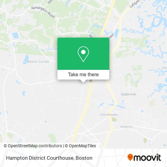 Mapa de Hampton District Courthouse
