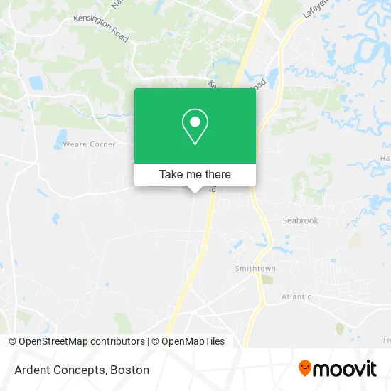 Ardent Concepts map