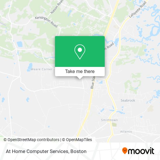 Mapa de At Home Computer Services