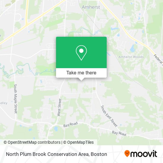 Mapa de North Plum Brook Conservation Area