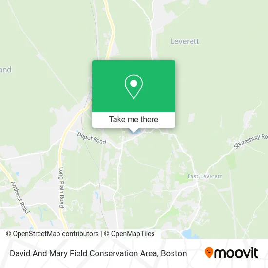 David And Mary Field Conservation Area map