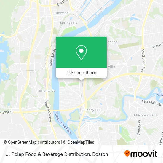 J. Polep Food & Beverage Distribution map