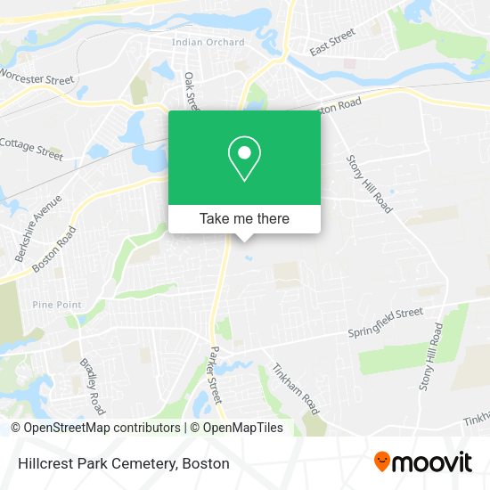 Mapa de Hillcrest Park Cemetery