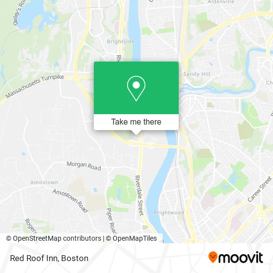 Red Roof Inn map