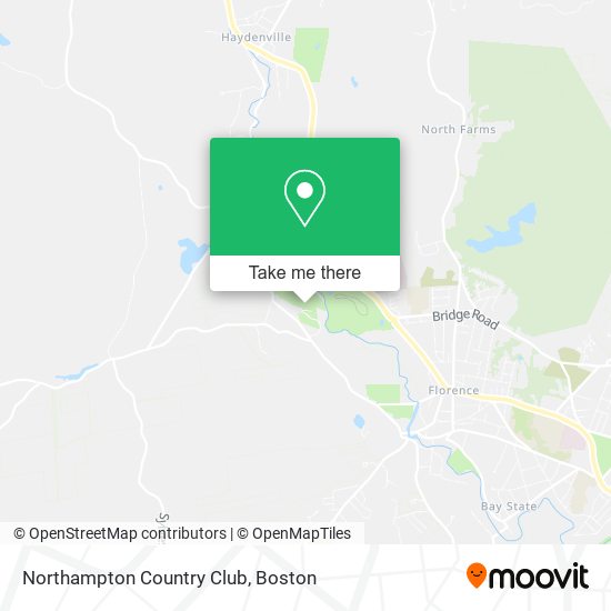 Northampton Country Club map