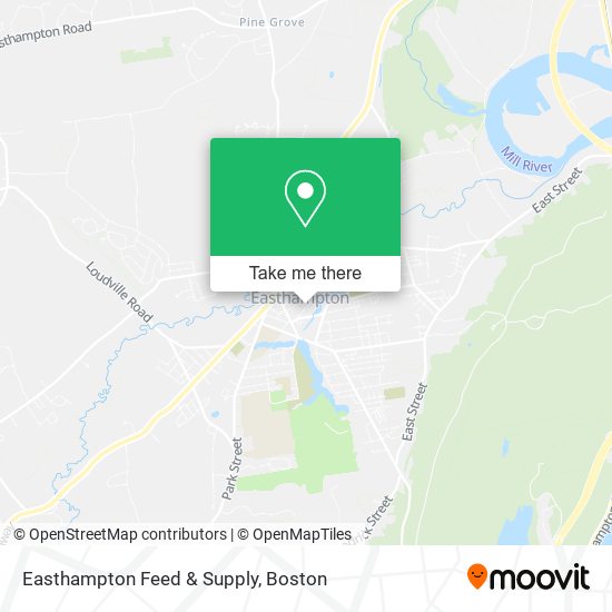 Mapa de Easthampton Feed & Supply