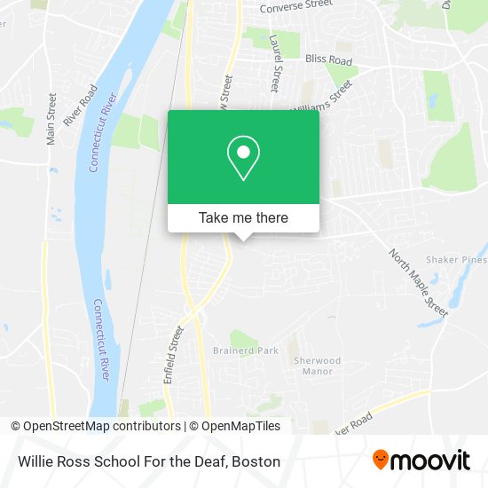 Mapa de Willie Ross School For the Deaf