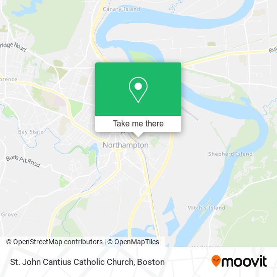St. John Cantius Catholic Church map