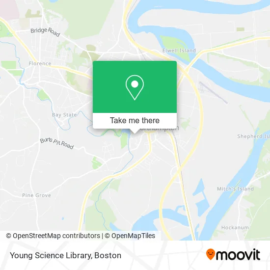 Young Science Library map