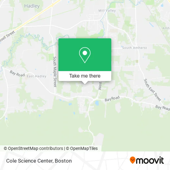 Cole Science Center map