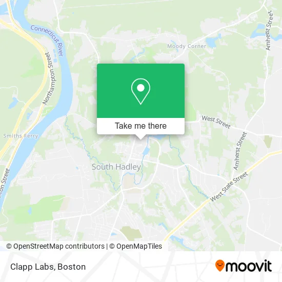 Mapa de Clapp Labs