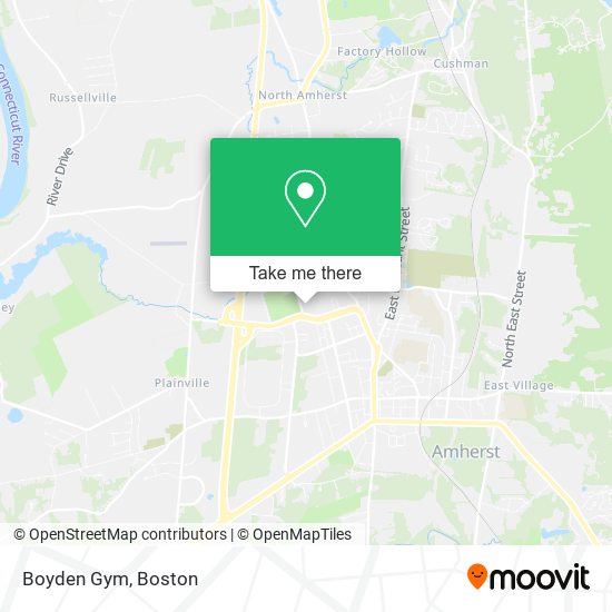 Mapa de Boyden Gym