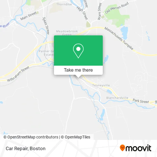 Car Repair map