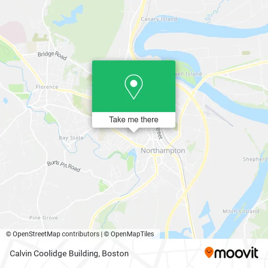 Calvin Coolidge Building map