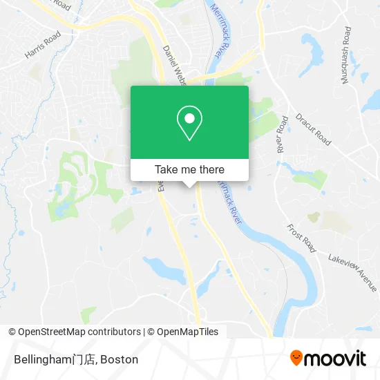 Bellingham门店 map