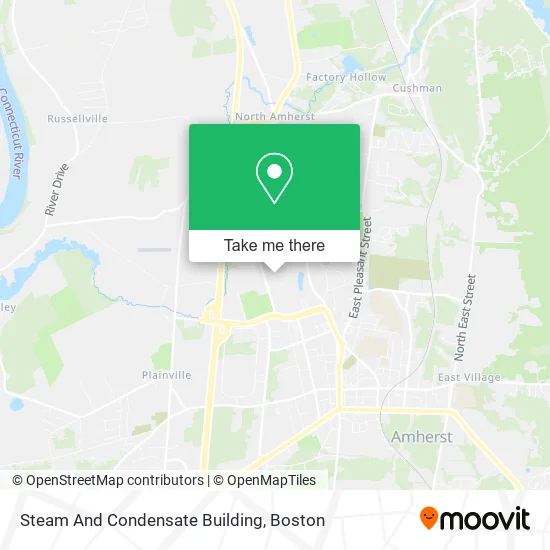 Mapa de Steam And Condensate Building