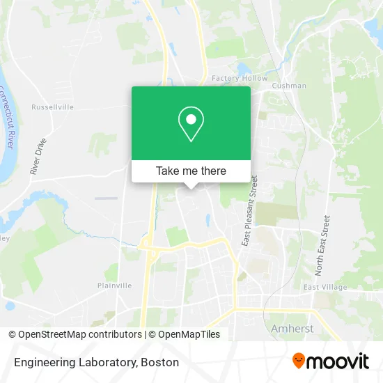 Engineering Laboratory map
