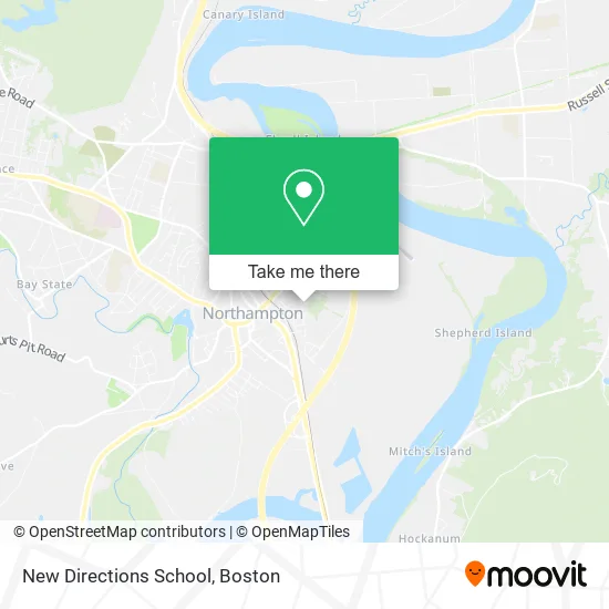 New Directions School map