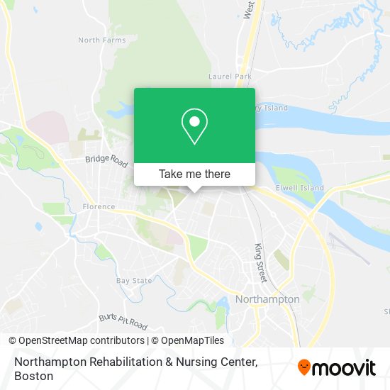 Northampton Rehabilitation & Nursing Center map