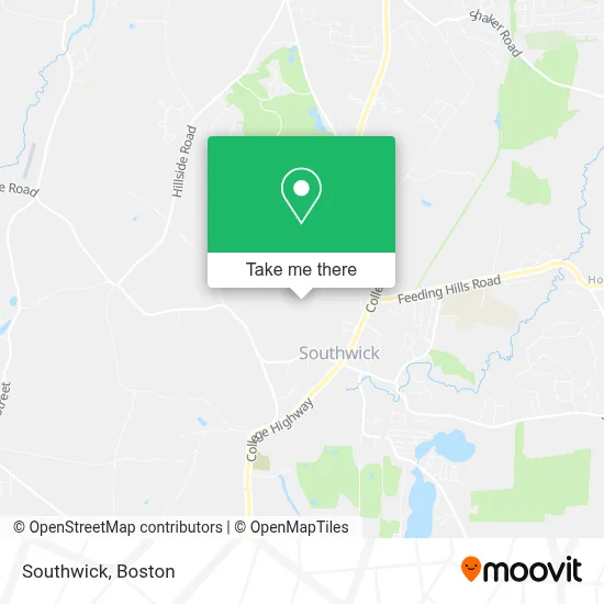 Southwick map