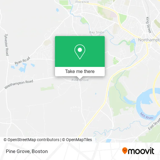 Pine Grove map
