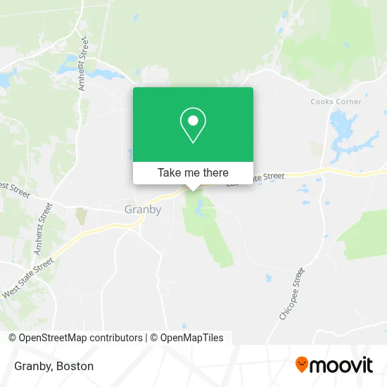 Granby map