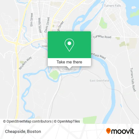 Cheapside map