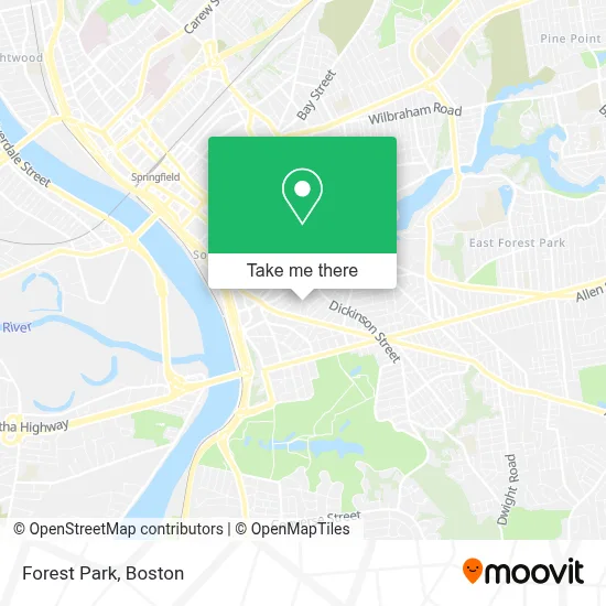 Forest Park map