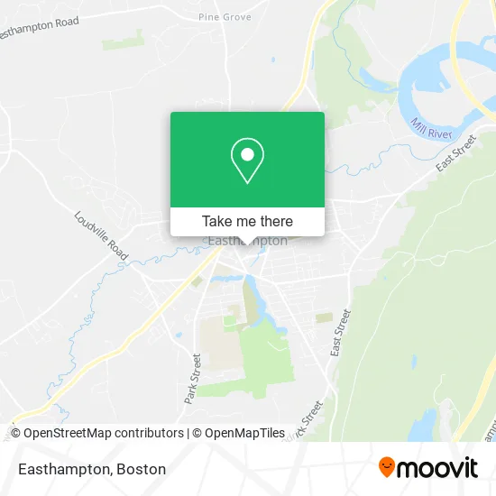 Easthampton map