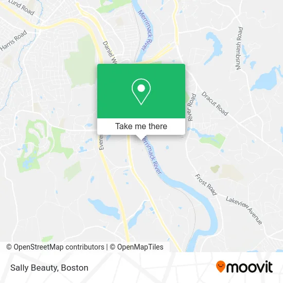 Sally Beauty map