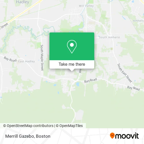 Merrill Gazebo map