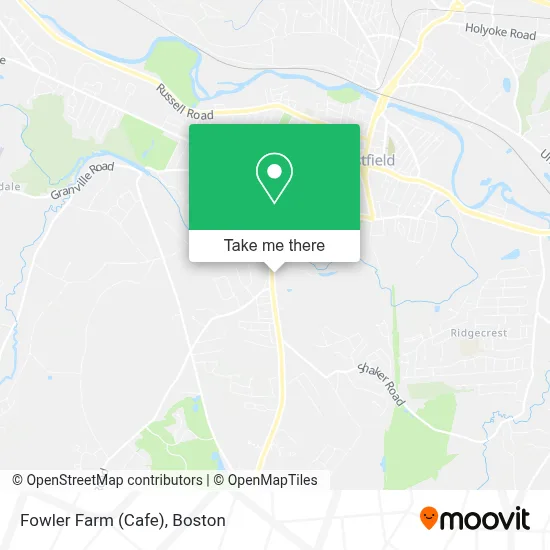 Fowler Farm (Cafe) map