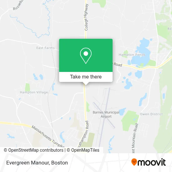 Evergreen Manour map