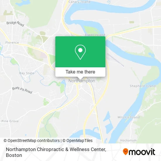 Northampton Chiropractic & Wellness Center map